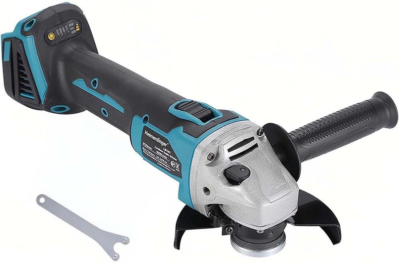 Heimerdinger Brushless Angle Grinder Compatible with Makita 18V Battery,4-1/2-Inch High-Power Angle Grinder for Metal,Tile Cutting and Grinding-Tool Only - Image 1